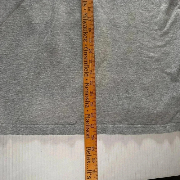 Nebraska Cornhuskers AS Sports Men's Gray Cotton Polo Size Large Shirt - Picture 12 of 12